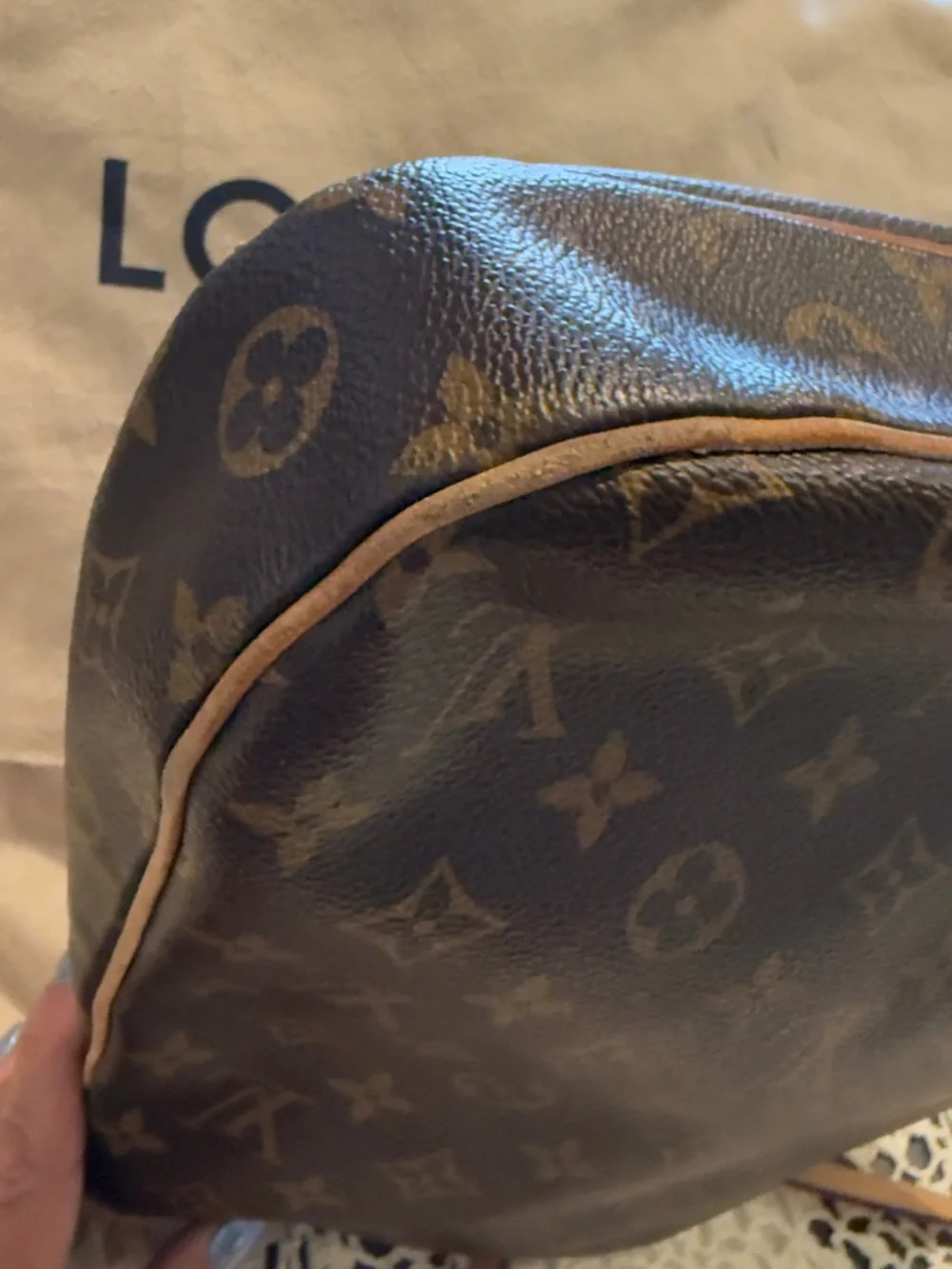 Louis Vuitton Odeon MM Brown Monogram Crossbody - Picture 10 of 12